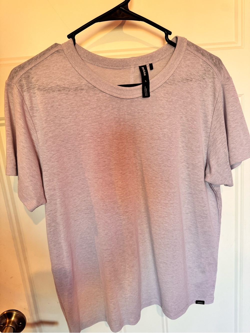 Women’s Prana Casual Crew Neck T‑Shirt - Light Lavender
